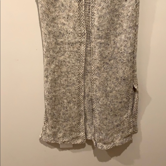 Vintage Long Tan Hand Knit Vest - Women’s Size Medium - Picture 4 of 7